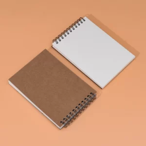 1 Pcs Sketchbook A6 30 Sheets 160g Spiral Notebook Wooden Pulp Sketching Paper Pad Inner Blank Drawing