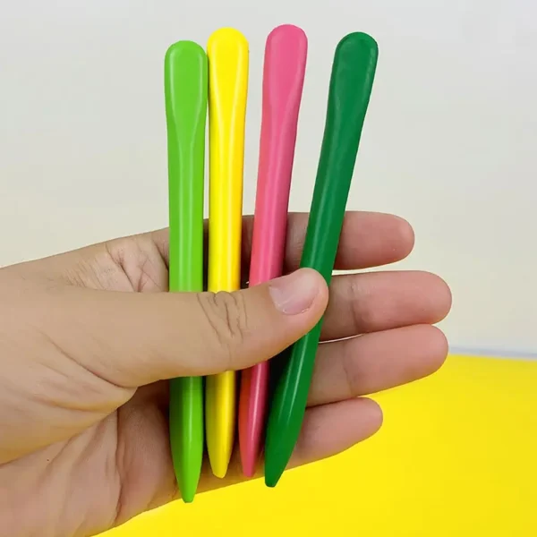 24 Colors Gift Non Dirty Hand Washable Earlyeducation Tools Wax Pencil Marker Oil Painting Stick Colored Crayon - Image 5