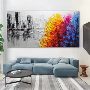 GATYZTORY Frame Abstract Picture DIY Painting By Numbers Acrylic Paint On Canvas Handpainted Oil Painitng For Living Room Arts