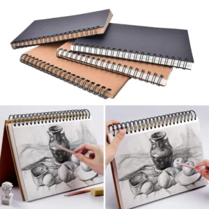 Notebook Planner for Drawing Painting Professional Cattle Card Sketch Paper Book School Supplies Stationery Sketch Book