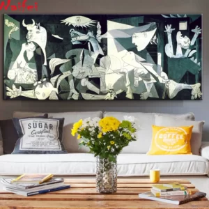 Picasso Guernica Famous Art Paintings large size diamond painting Picasso Artwork Reproductions Wall Pictures Home Decoration